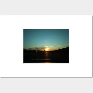 An Ohioan Sunset Posters and Art